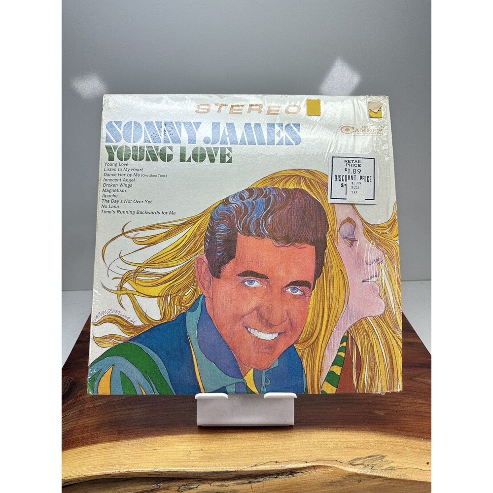 Sonny James, Young Love, Vinyl LP, RCA Camden, In Shrink